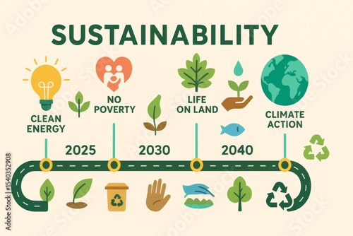 Sustainability Roadmap with Global Green Goals
