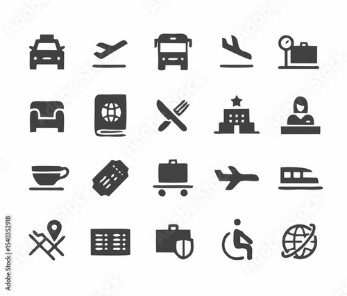 Airport Icons - Classic.eps