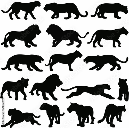 Big cat silhouette.eps