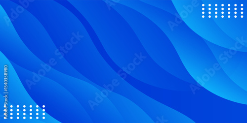 Modern background template with light blue and blue gradient, circle effect, suitable for background, wallpaper, home screen, theme.