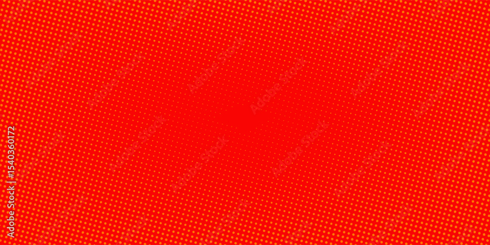 Obraz premium Dots halftone orange color pattern gradient texture with technology digital background.