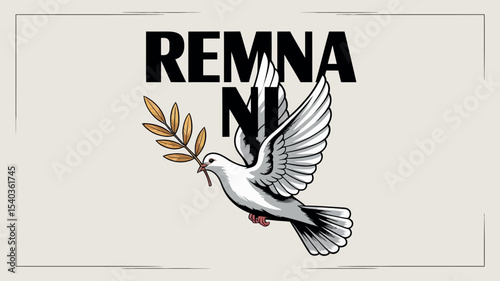 Remna Ni Peace Day Mizoram Dove Olive Branch Celebration Symbol