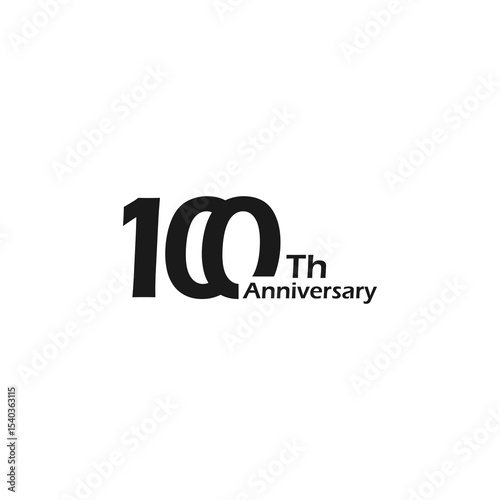 anniversary logo design, 100th anniversary, symbol, icon, party, logo design for 100th anniversary, vector, success, illustration, birthday, symbol, background, year, congratulations, greeting, invita