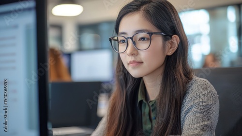 data analyst conducting statistical analysis to identify business opportunities, risks, and optimize operations