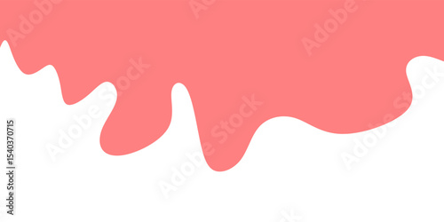 strawberry background of Modern poster, dynamic splashes and drops. Vector illustration in a flat style of minimalism