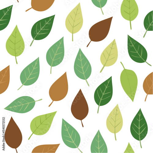 Seamless pattern of autumn leaves scattered on a black backdrop ideal for textile designs and decorative backgrounds nature inspired illustration