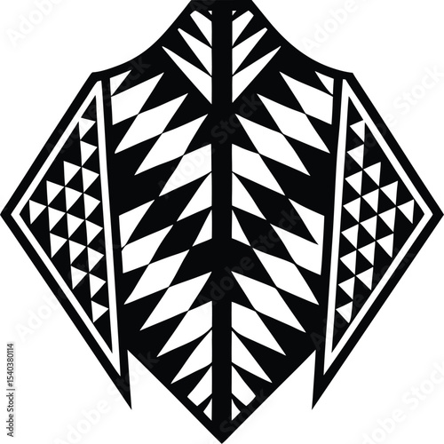 African Kente Cloth Pattern T Shirt