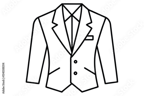 groom dress line art coloring book page line art drawing vector illustration