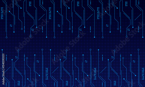 vector futuristic circuit board , Electronic motherboard , Communication and engineering concept , Hi-tech digital technology concept