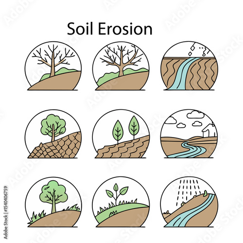 Soil Icons Set