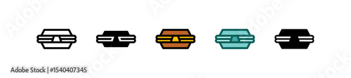 Food Box multiple icon