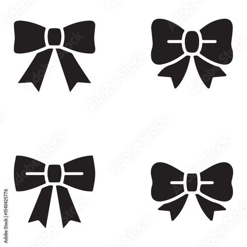 Collection of Black Bows