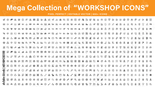 Workshop Mega Icon Set