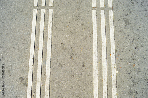 Safe navigation for the visually impaired close-up: detail of tactile walking surface on a pedestrian path. Focus on accessibility, equal mobility, safety guidance and smart city infrastructure