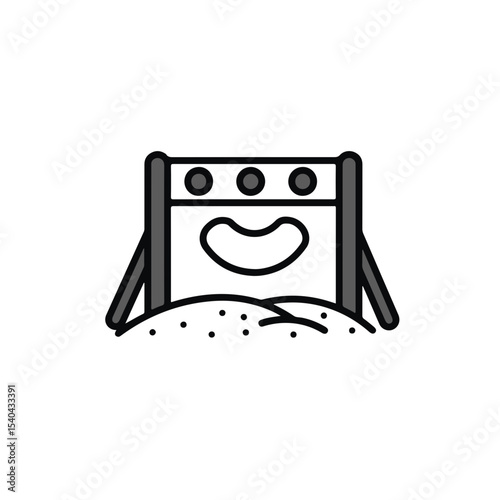 Playground equipment illustration