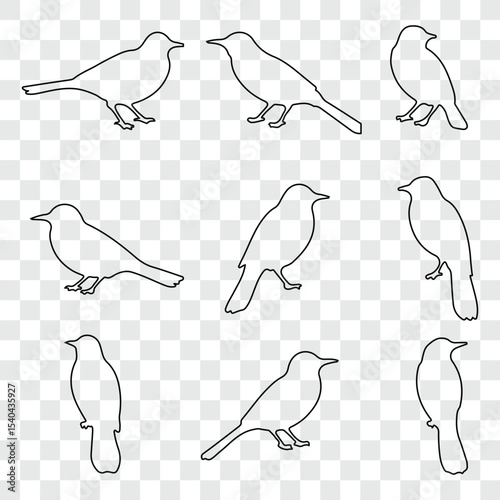 Flat and Minimal crow icon vector illustration isolated on white background an bart icon