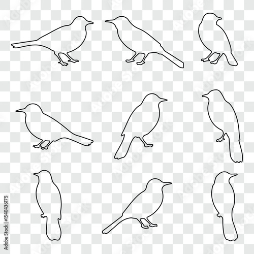 Flat and Minimal crow icon vector illustration isolated on white background an bart icon