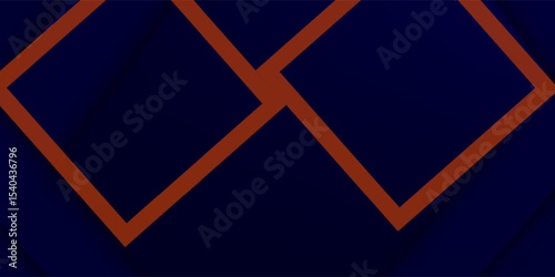 blue orange  background with abstract square shape and scratches effect, dynamic for business or sport banner concept.