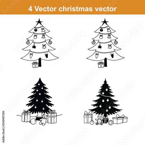 Christmas icon On A Flat Circle,Christmas Ornament,Christmas Balls Icon with Long Shadow
