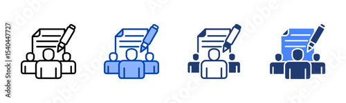 Petition icon sheet multiple style collection