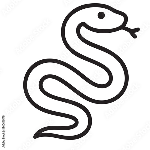 snake vector illustration