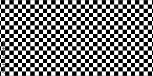 Black and white checkered pattern, Checkerboard seamless pattern