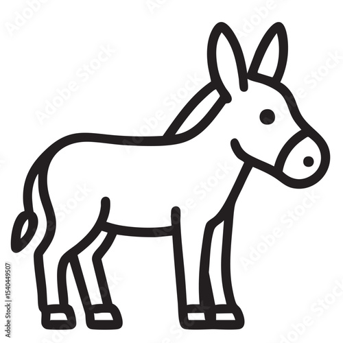 horse drawn vector illustration