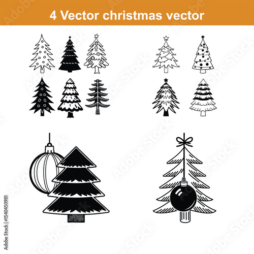 Christmas icon On A Flat Circle,Christmas Ornament,Christmas Balls Icon with Long Shadow