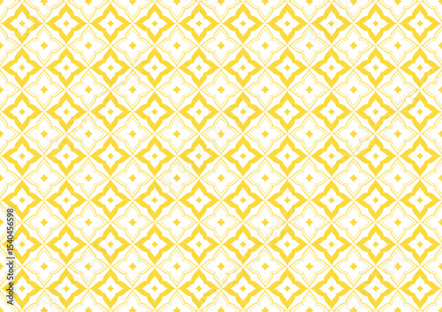 Thai flower pattern background. Thai folk art pattern - flower shape.