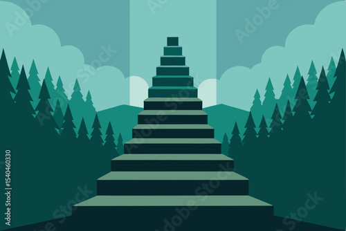 Stairway to Heaven A Journey Through the Forest