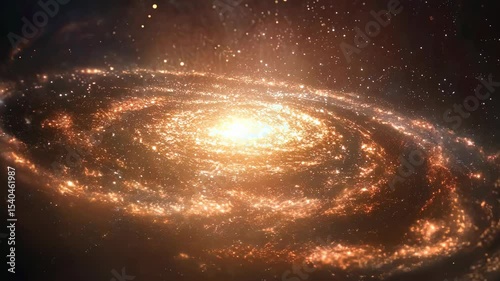 Cosmic Whirlpool: A Stunning Galaxy of Stars and Light