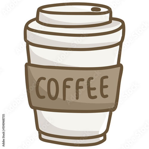 illustration of a cup of coffee