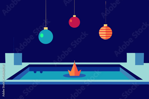 a holiday themed rooftop art installation   floati.svg