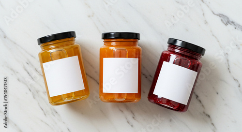 Food Jar Mockup Blank Label Design Template
