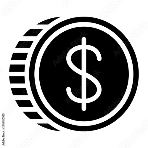 coin glyph icon