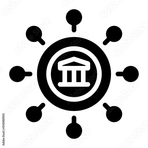 connection glyph icon