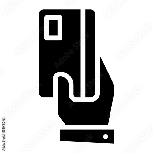 credit card glyph icon
