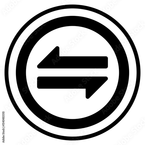 transfer glyph icon