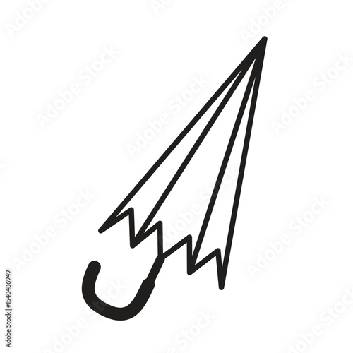umbrella icon , template, flat, design, vector, illustrations, education, style, trendy, collections