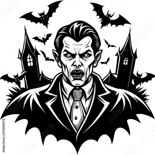 halloween vampire bat