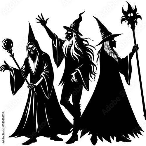 witch with a broom