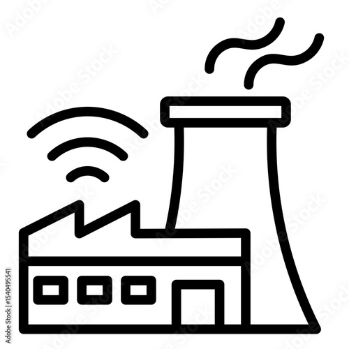 Smart Grid  Icon Element For Design	
