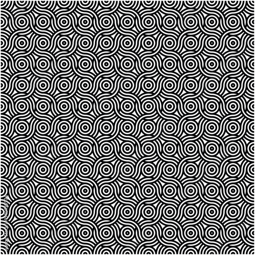 seamless monochrome pattern