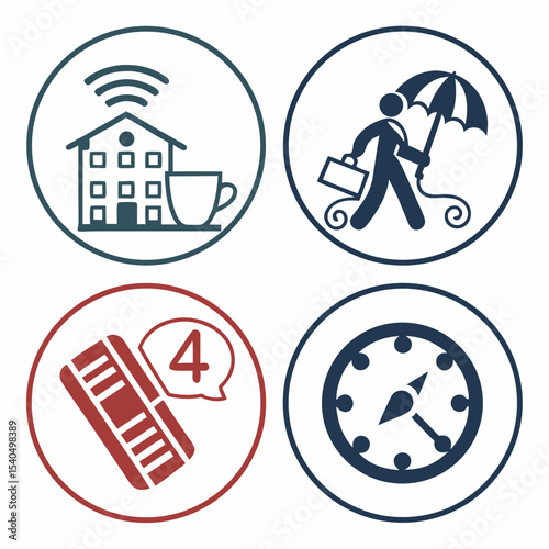 Travel insurance wifi hotel booking four days clock