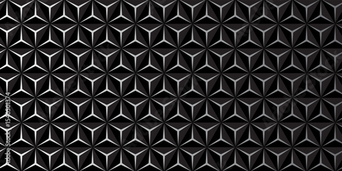 Modern geometric seamless pattern abstract vector. volumetric gray cubes mosaic background. Honeycomb pattern, hexagons on white sheet, Stars Pattern Image, triangle pattern design, hexagonal netting.