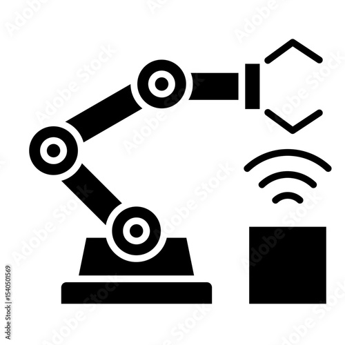 Cyber Physical Systems  Icon Element For Design	