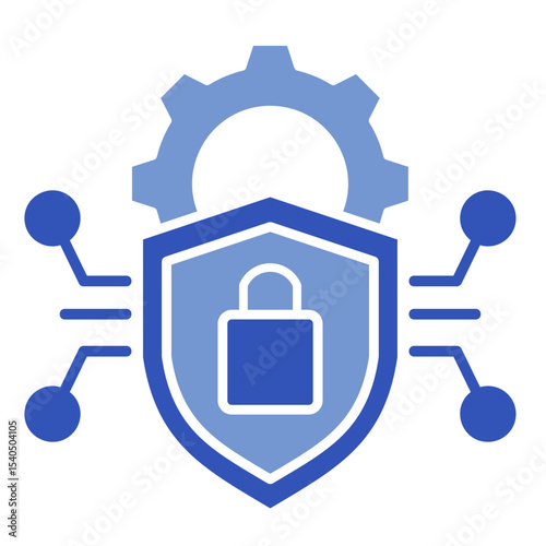 Cybersecurity  Icon Element For Design	