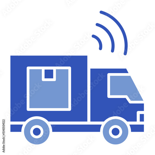 Smart Logistics  Icon Element For Design	