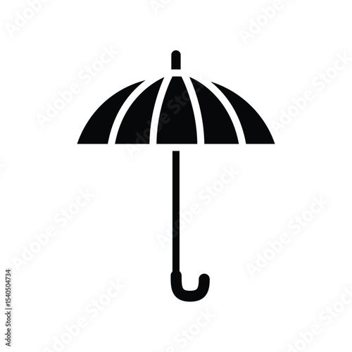 umbrella icon , template, flat, design, vector, illustrations, education, style, trendy, collections