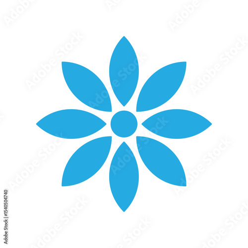 abstract flower vector illustration